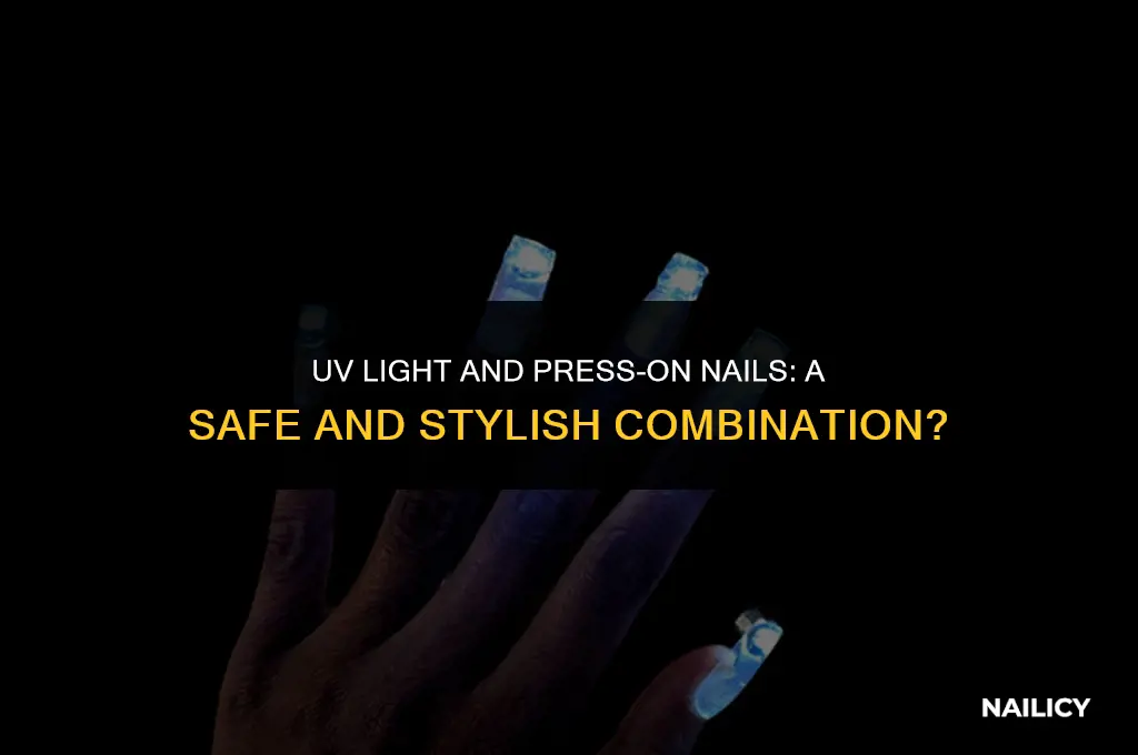 can i use uv light on press on nails
