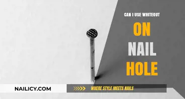 Nail Hole Fixes: Whiteout or Not? A Comprehensive Guide