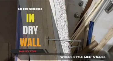 Wood Nails in Drywall: A Comprehensive Guide for DIY Enthusiasts