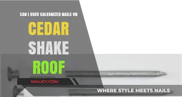 Galvanized Nails on Cedar Shake Roof: A Practical Guide