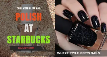 Can You Wear Clear Nail Polish at Starbucks? Policy Explained