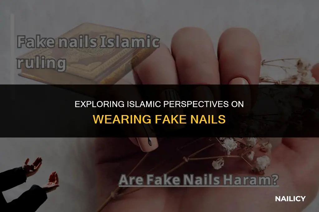 can i wear fake nails in islam