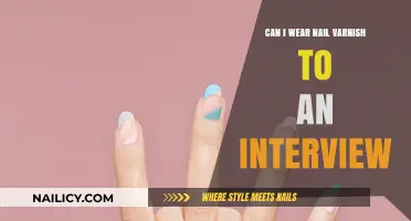 Nail Varnish at Interviews: A Guide to Making a Polished Impression