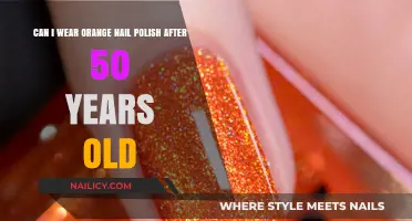 Orange Nail Polish After 50: Age-Defying Style or Fashion Faux Pas?