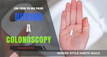 Colonoscopy Prep Tips: Is Toe Nail Polish Allowed During the Procedure?