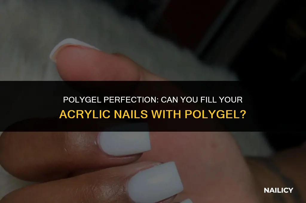 can ifill my sokar nails with polygel
