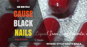 Iron Pills and Black Nails: Unveiling the Surprising Connection