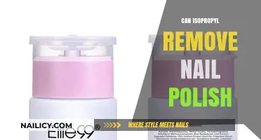 Isopropyl Alcohol: Effective Nail Polish Remover?