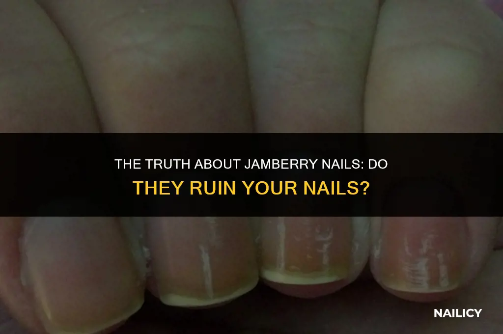 can jamberry nails ruin your nails
