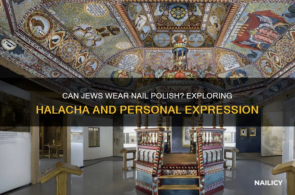 can jews wear nail polish