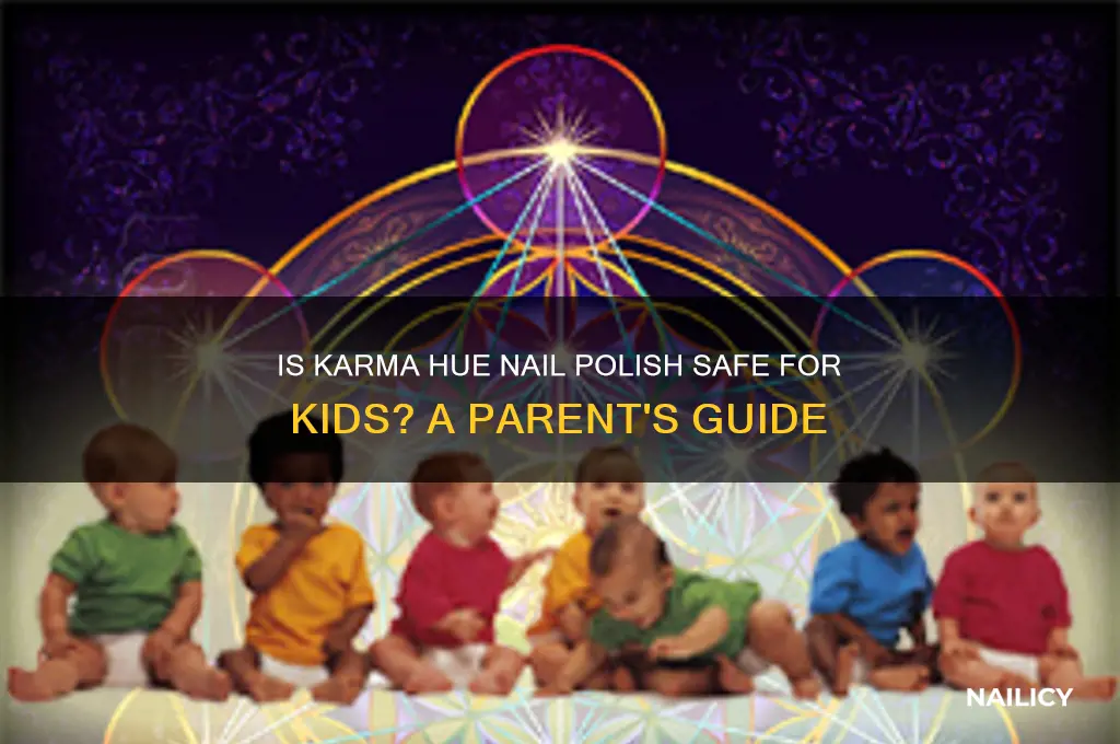 can kids use karma hue nail polish