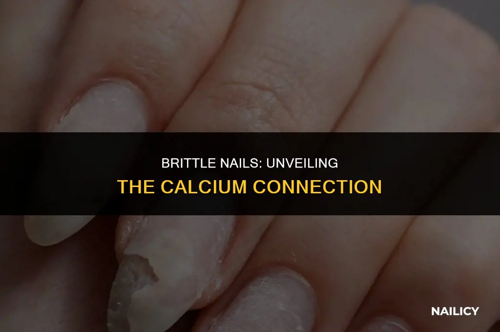 can lack of calcium cause ridges in nails