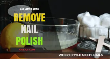 Lemon Power: Removing Nail Polish