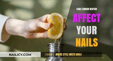 Revitalize Your Nails: The Surprising Benefits of Lemon Water