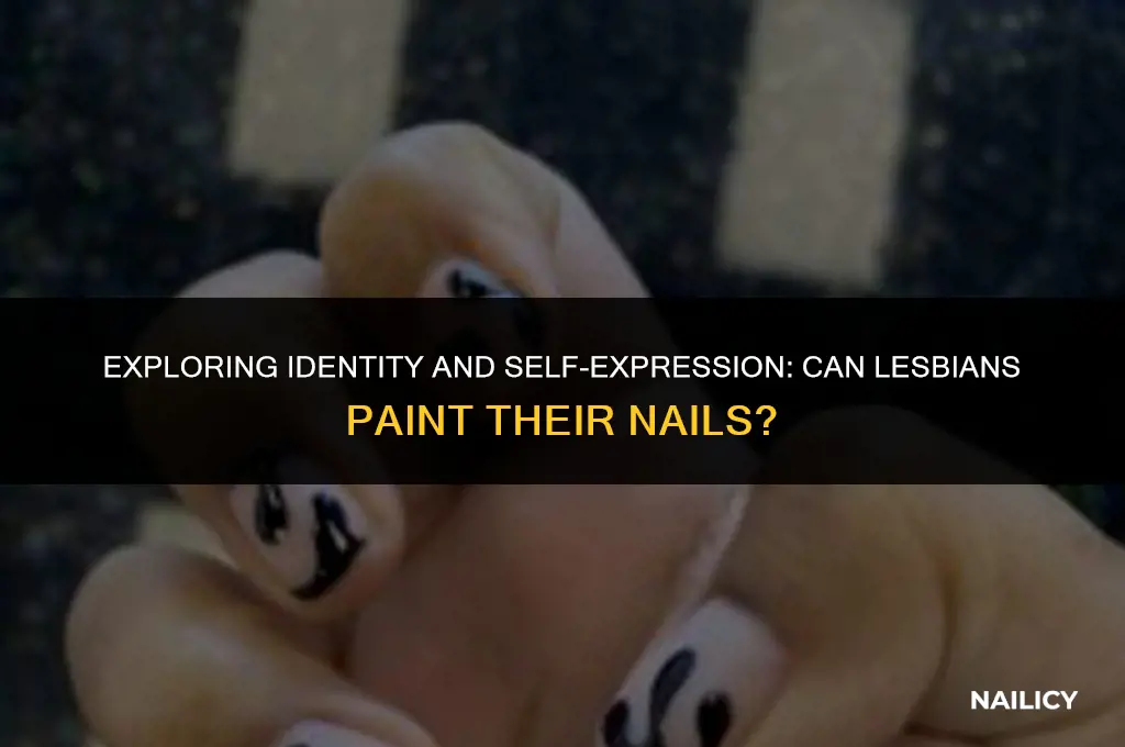 can lesbians paint their nails