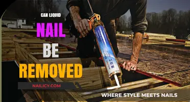 How to Remove Liquid Nail Adhesive