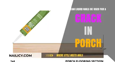 DIY Fix: Using Liquid Nails to Mend Cracks in Your Porch