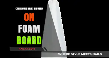 Exploring Adhesive Options: Liquid Nails on Foam Board?