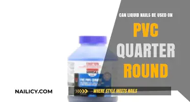 Exploring the Use of Liquid Nails on PVC Quarter Round: A Comprehensive Guide