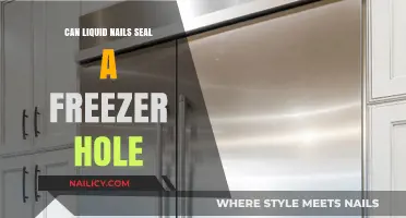 Quick Fix or Costly Mistake? Using Liquid Nails on Freezer Holes