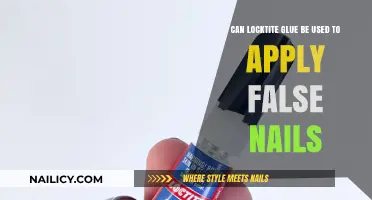 Exploring the Use of Locktite Glue for False Nail Application