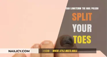 Long-Term Nail Polish Use: Can It Cause Toe Separation?