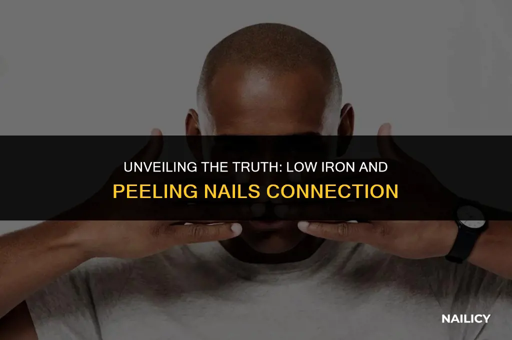 can low iron cause peeling nails