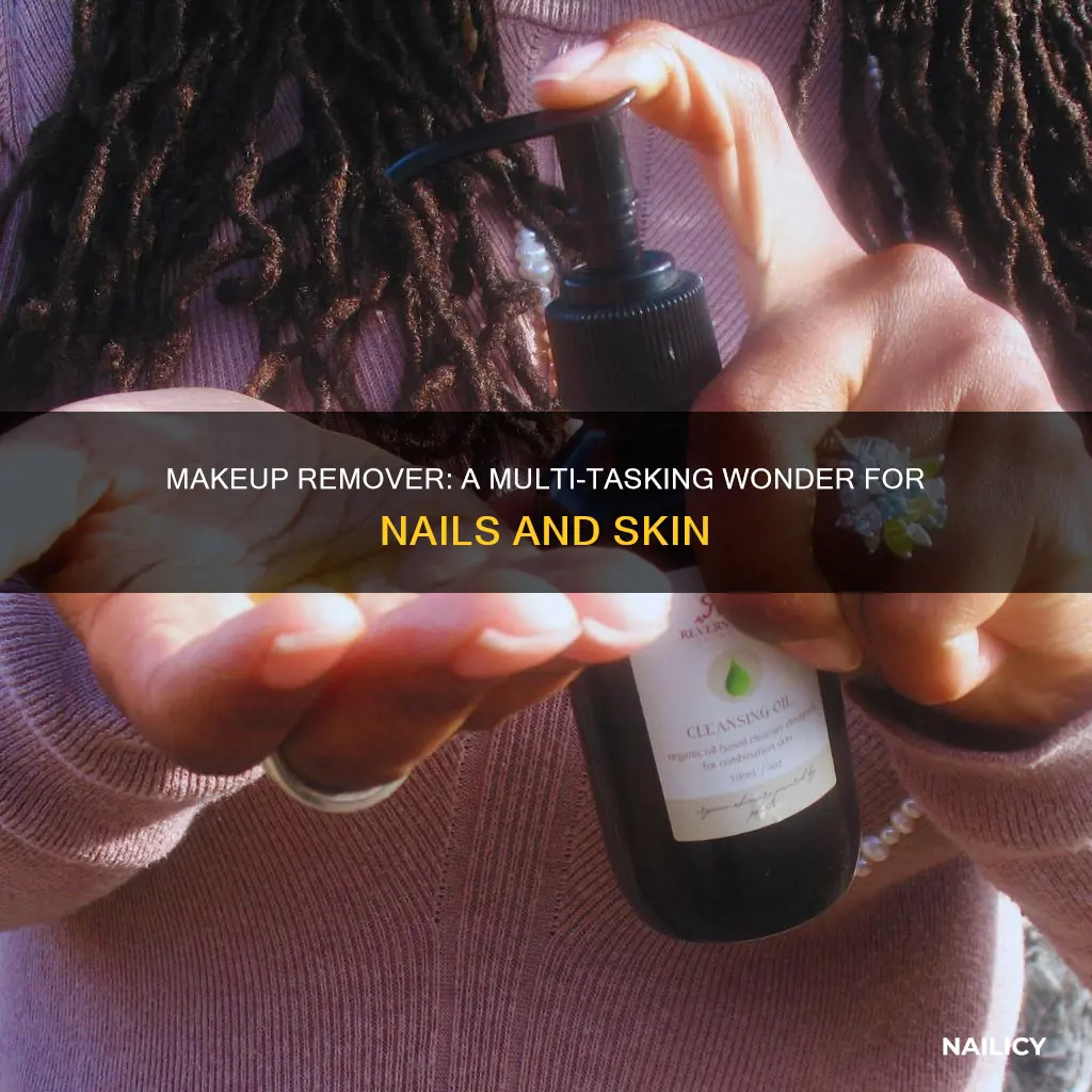 can makeup remover remove nail polish