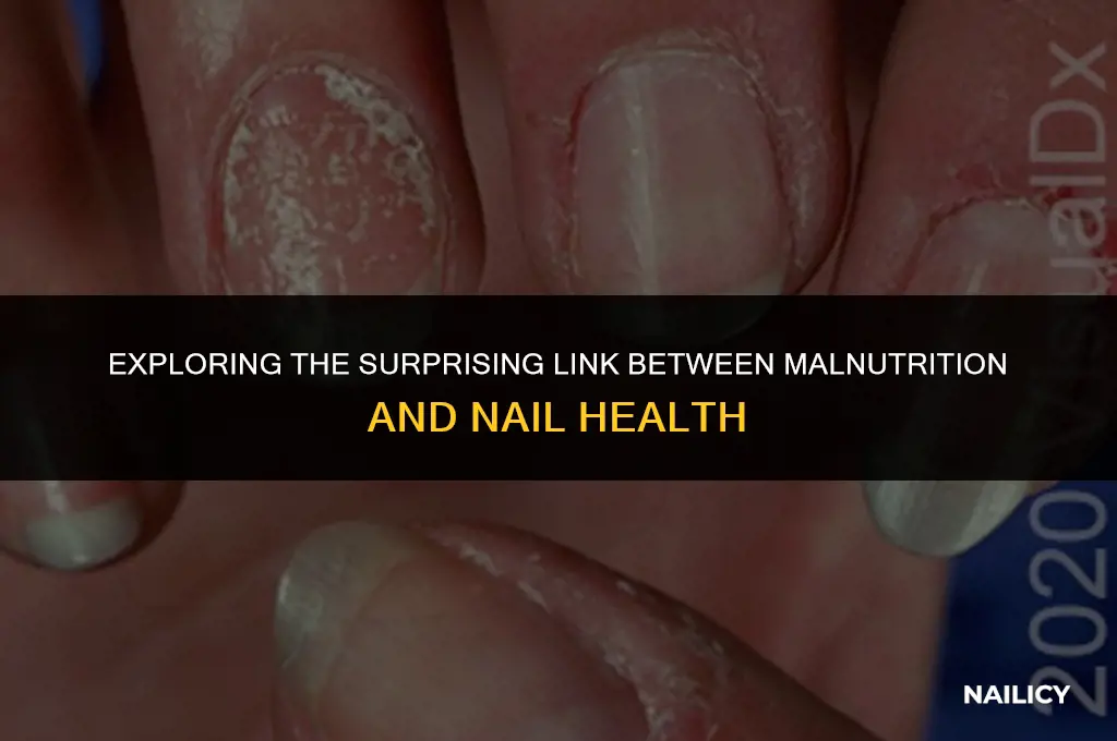 can malnutrition change nail shape