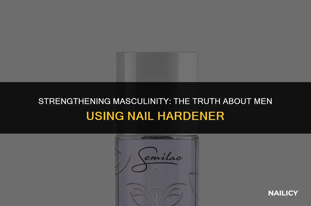 can man use nail hardener