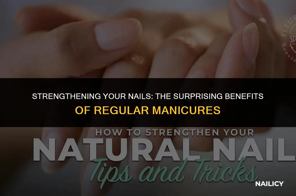 can manicures help nails brittle nails