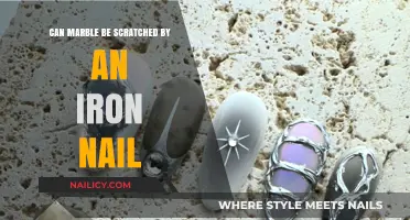 Iron Nail vs. Marble: Exploring the Risk of Scratches on Elegant Surfaces
