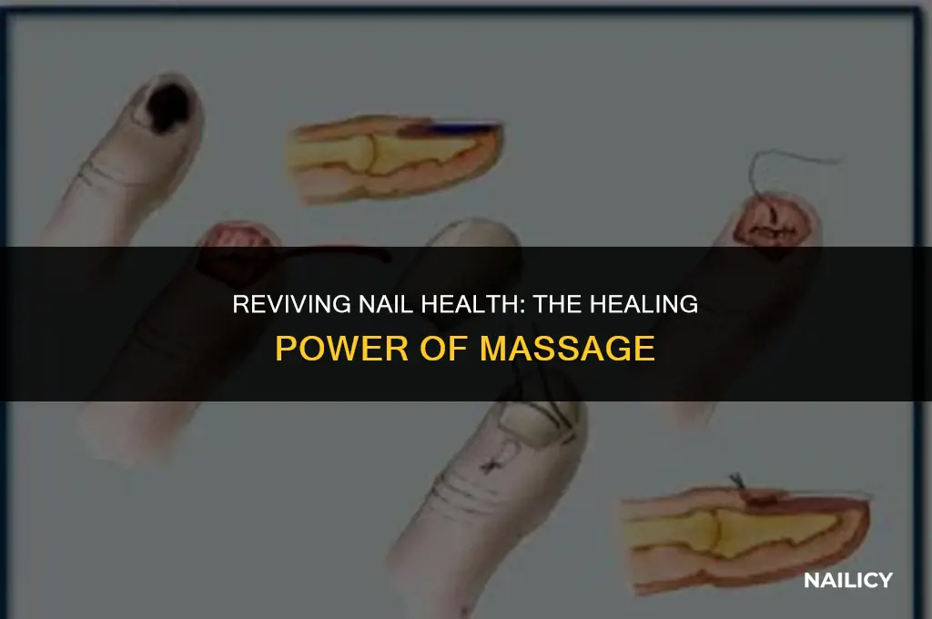 can massage repair a damaged nail bed
