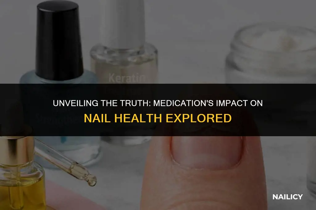 can medication cause nails pealing