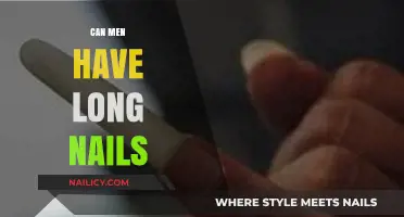 Embracing Length: A Guide to Men's Long Nails