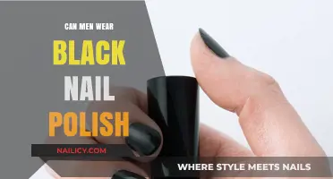 Breaking Stereotypes: Can Men Rock Black Nail Polish Confidently?