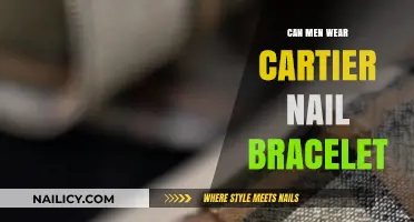 Redefining Masculinity: The Cartier Nail Bracelet for Men