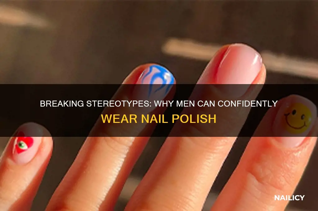 can men wear nail polish