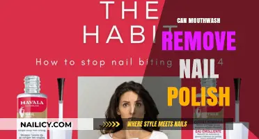 Mouthwash: A Nail Polish Remover Alternative?