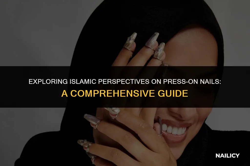 can muslims wear press on nails
