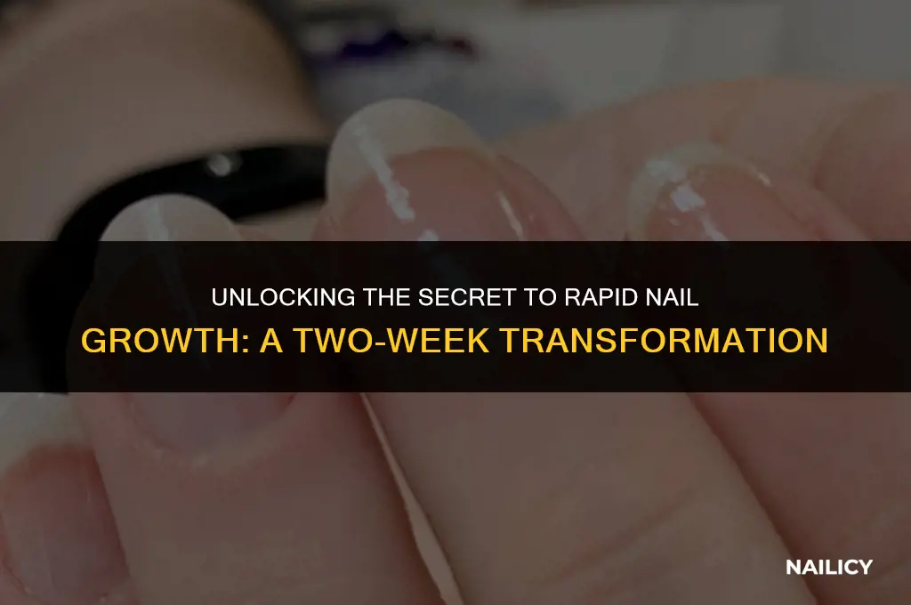 can my nails grow in 2 weeks