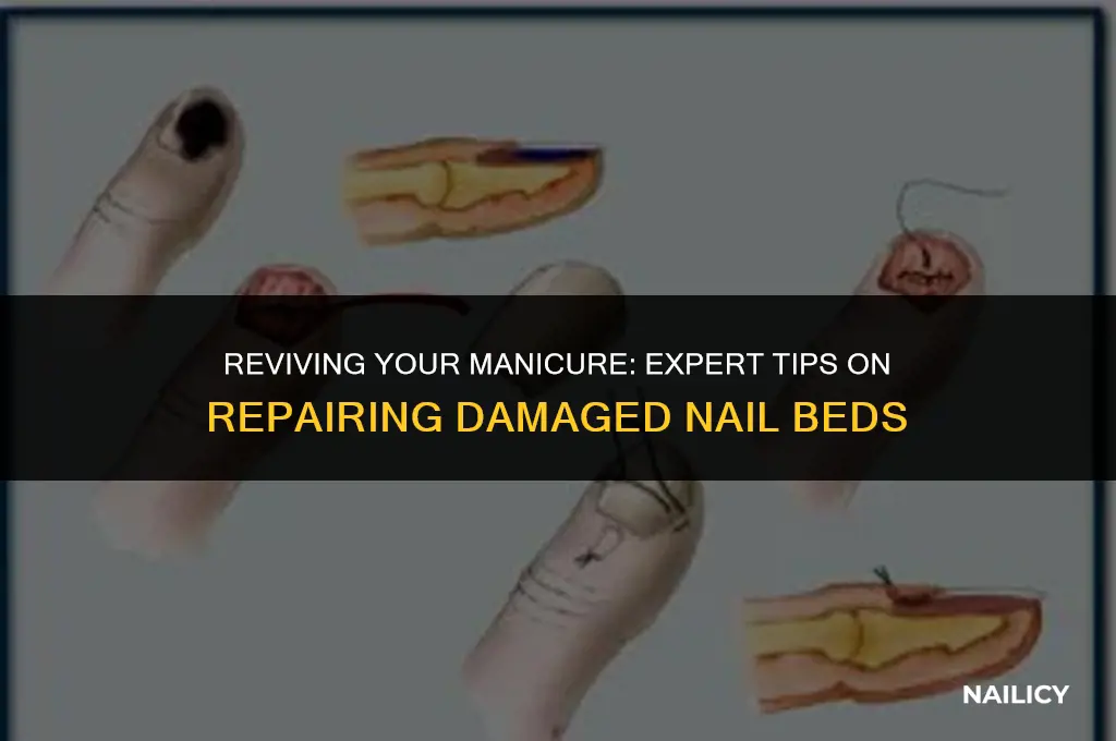 can nail bed be repaired