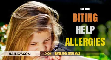 Exploring the Surprising Link Between Nail Biting and Allergy Relief