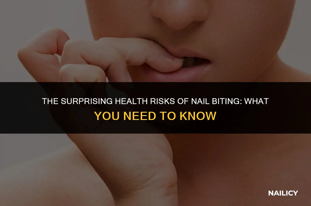 can nail biting make you sick