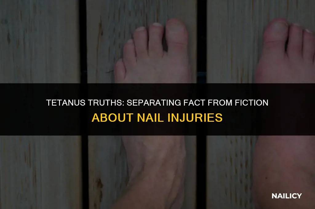 can nail cause tetanus