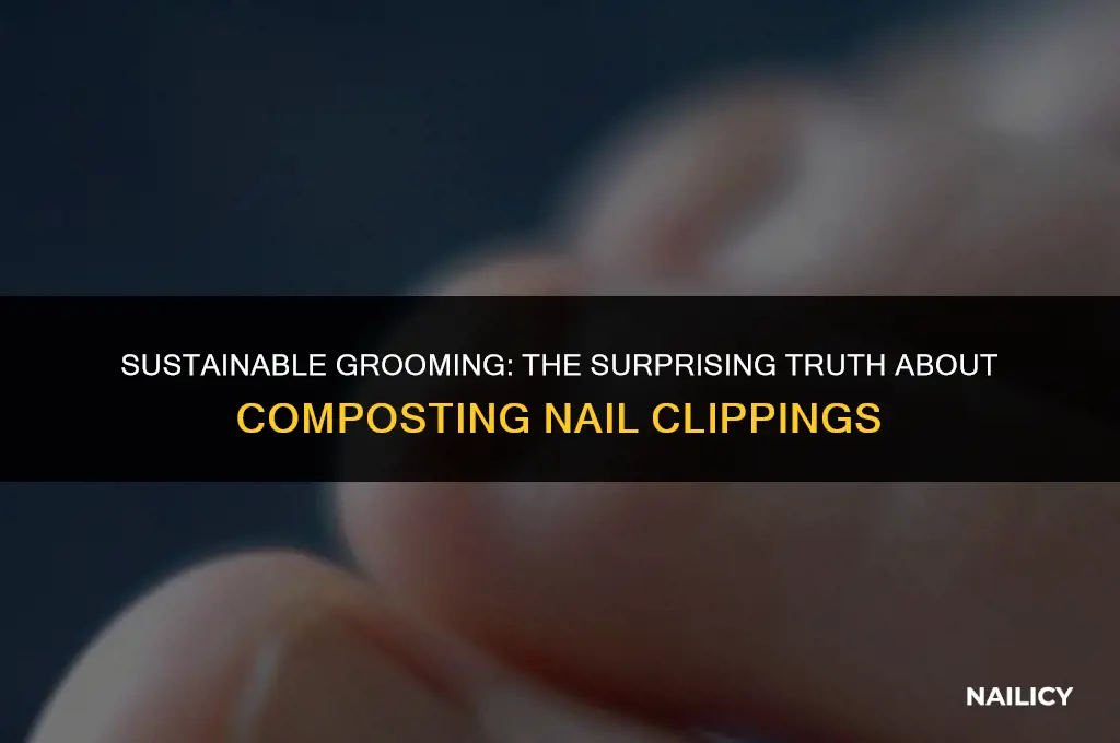 can nail clippings be composted