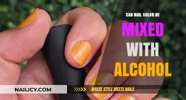 Exploring the Effects of Alcohol on Nail Polish Mixtures