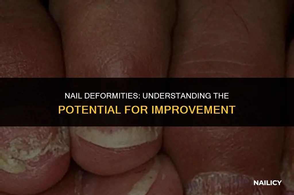 can nail deformities go away