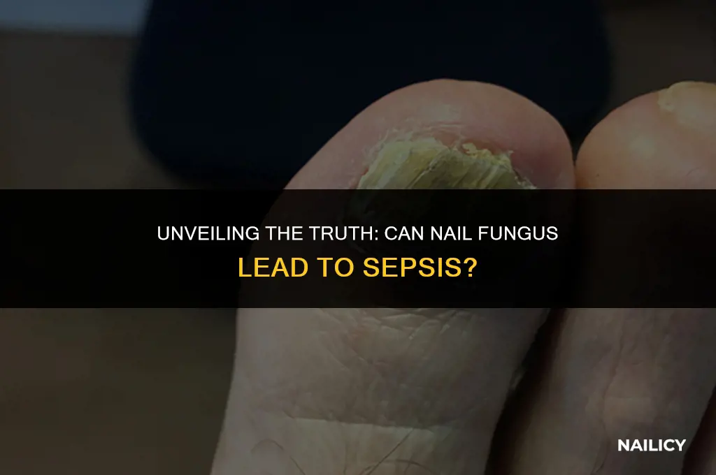 can nail fungus cause sepsis