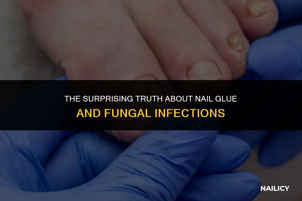 can nail glue cause fungus